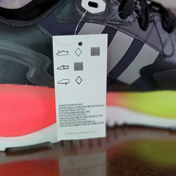 Adidas Originals ZX Alkyne Neo Tokyo Men's Shoes Size 10 Black Grey White Red - Picture 11 of 12